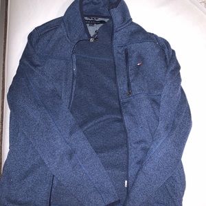 soft and cozy dark blue Tommy Hilfiger jacket